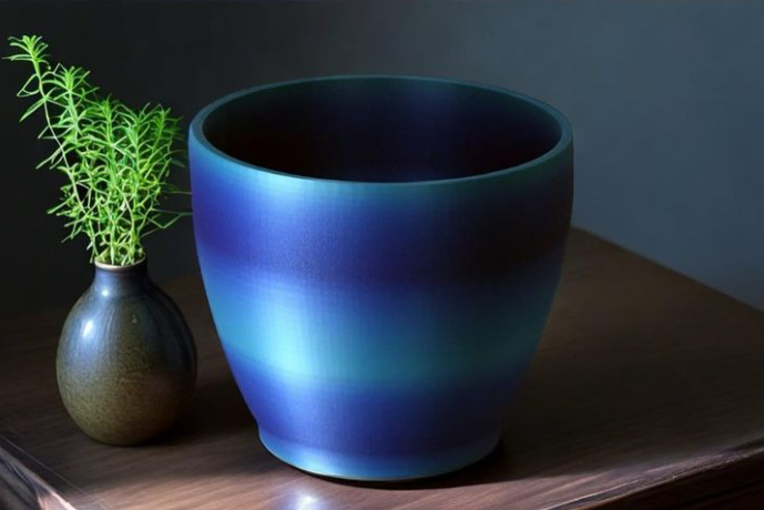 Savage Violet 3D Cup Plant Pot