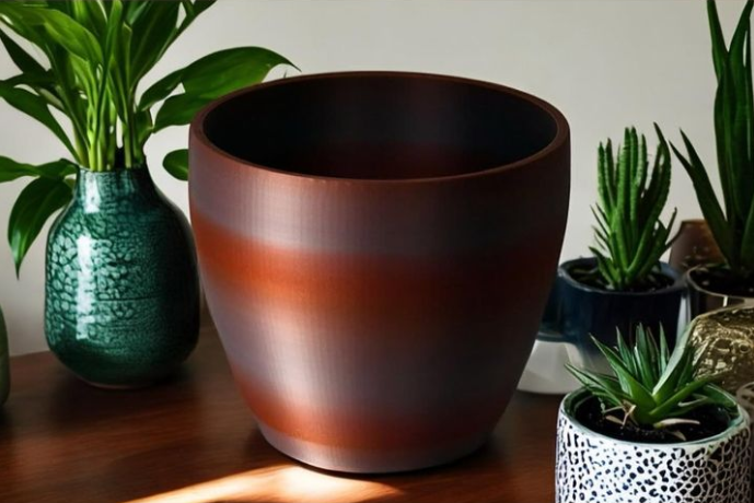 Savage Violet 3D Cup Plant Pot