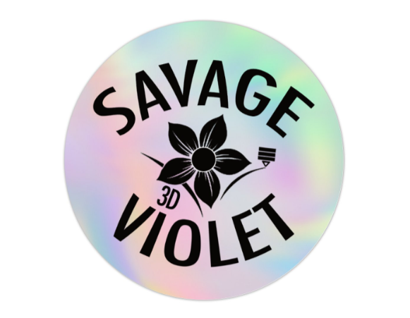 Savage Violet Stickers