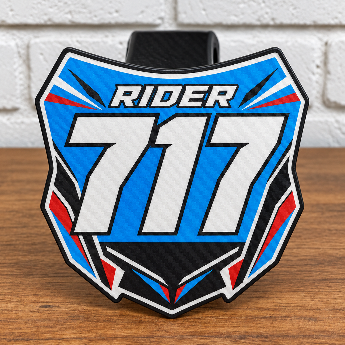 Custom Number Plate Hitch Covers