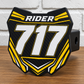 Custom Number Plate Hitch Covers