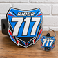 Custom Number Plate Hitch Covers