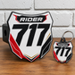 Custom Number Plate Hitch Covers