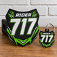 Custom Number Plate Hitch Covers