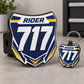 Custom Number Plate Hitch Covers