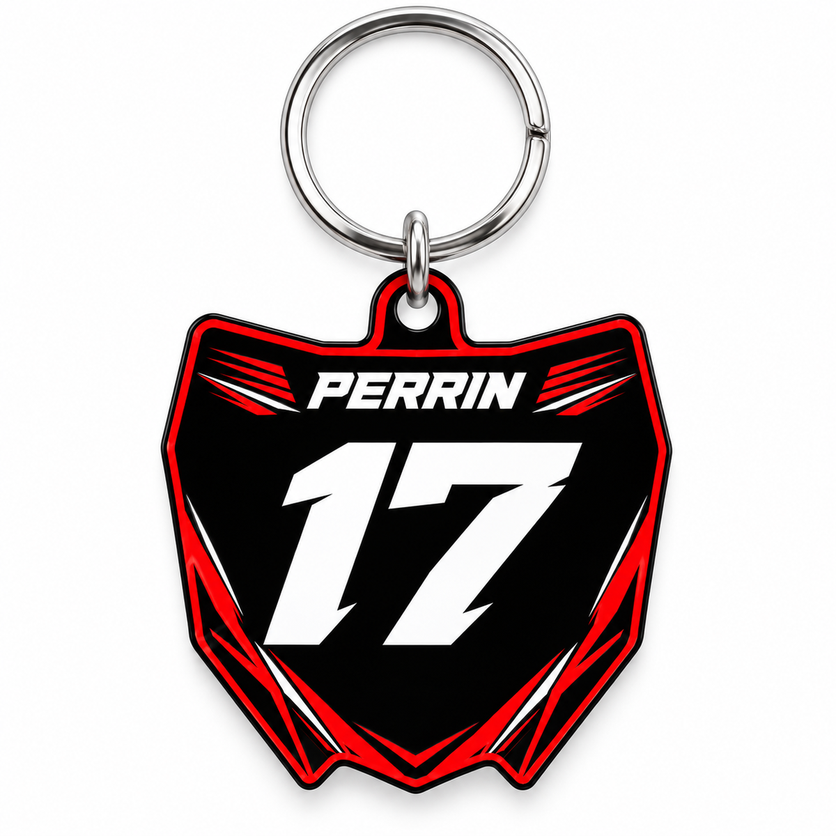 Custom Number Plate Keychain