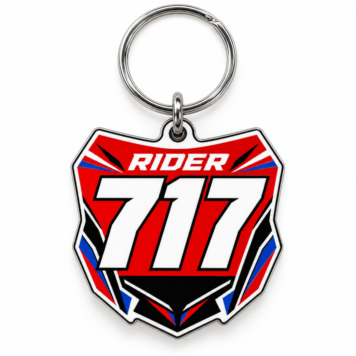 Custom Number Plate Keychain