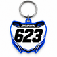 Custom Number Plate Keychain