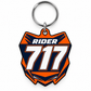 Custom Number Plate Keychain