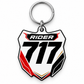 Custom Number Plate Keychain