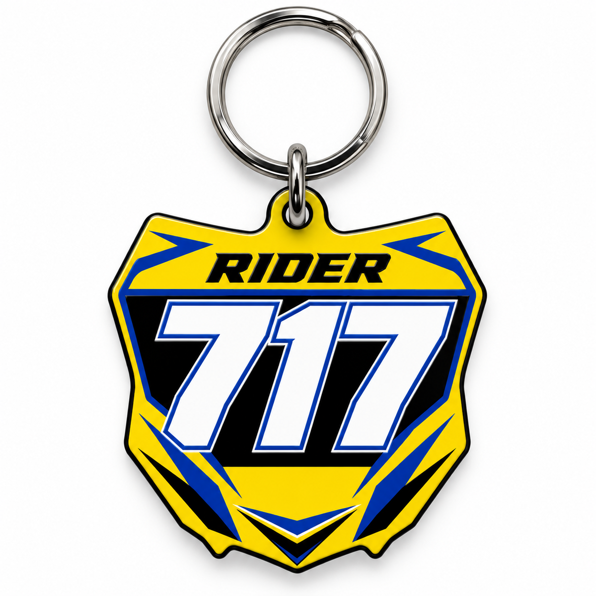 Custom Number Plate Keychain
