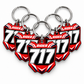 Custom Number Plate Keychain