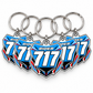 Custom Number Plate Keychain