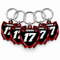 Custom Number Plate Keychain