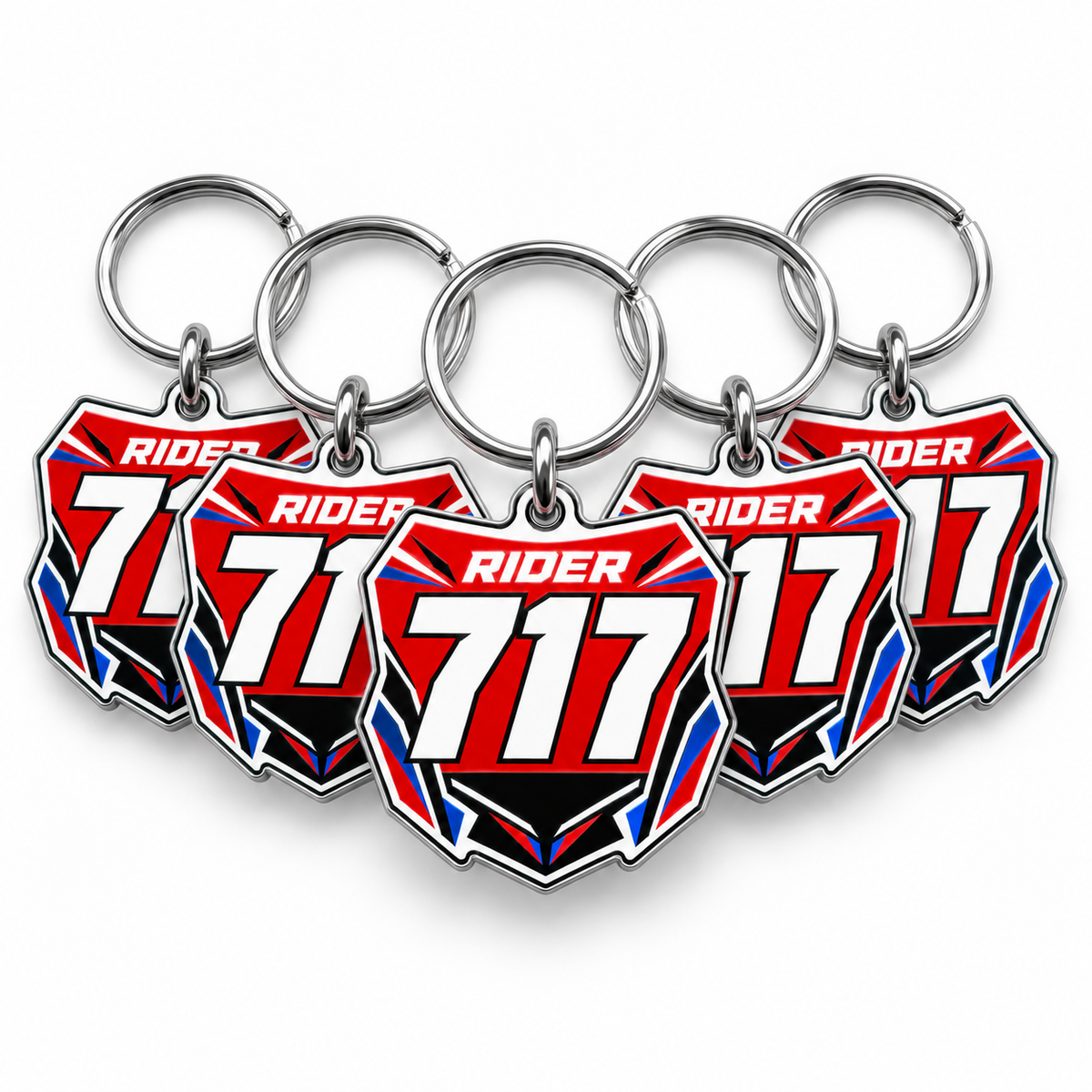 Custom Number Plate Keychain