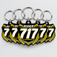 Custom Number Plate Keychain