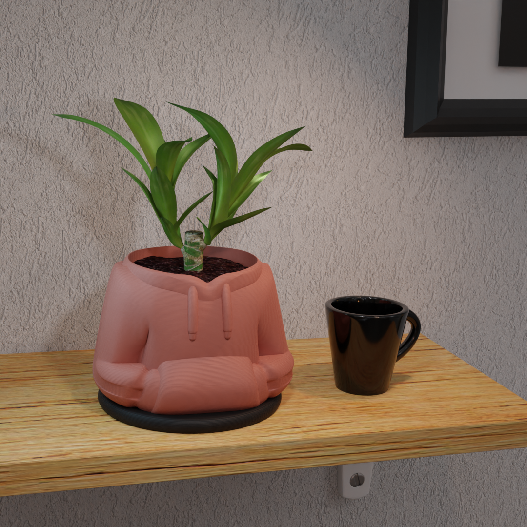 Hoodie 5" Plant Pot