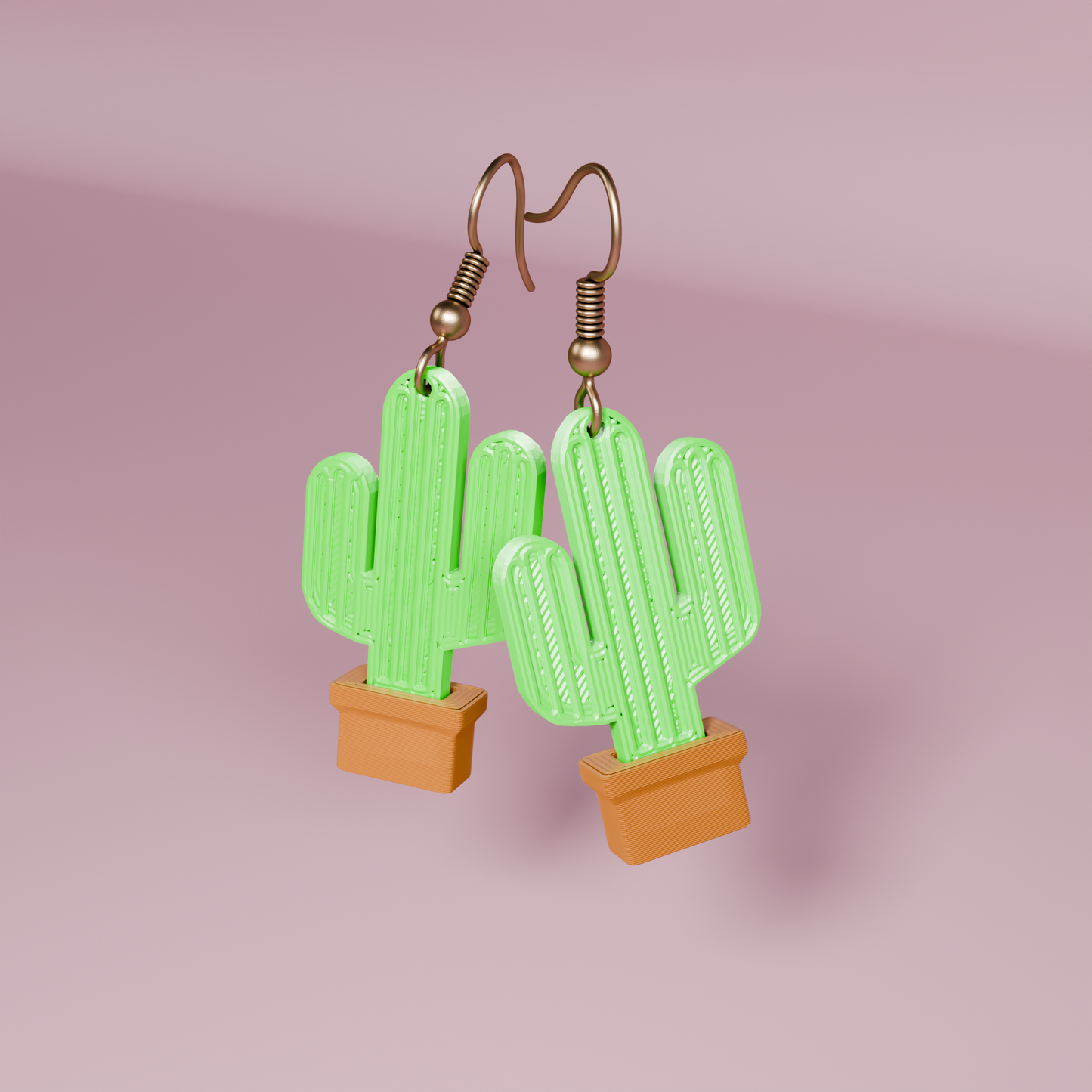 Cactus Earrings