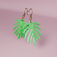 Monstera Earrings