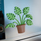 Monstera Fridge Magnets