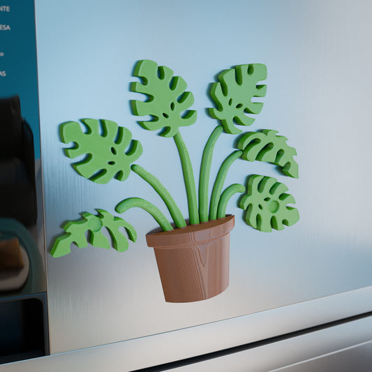 Monstera Fridge Magnets