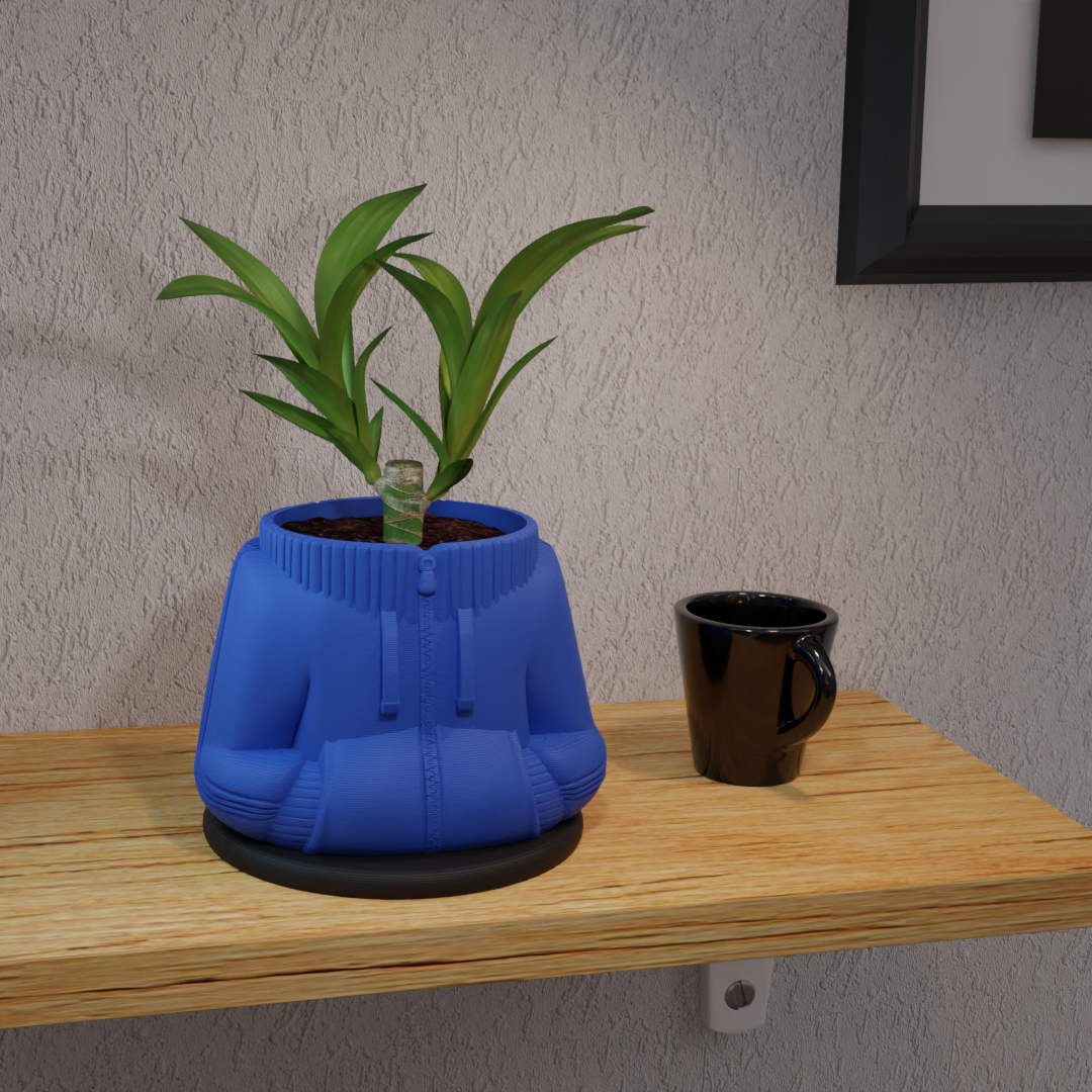 Sports Sweater 5" Plant Pot